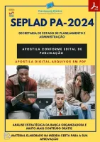  Apostila SEPLAD PA Técnico Arquitetura 2024