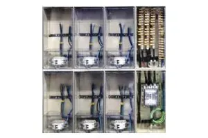  Caixa de Luz para 6 Relogios 35mm Completa * 6 medidor *