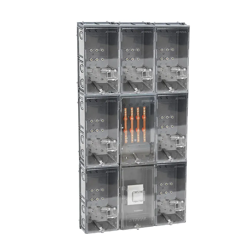 Caixa de Luz para 7 Relogios 35mm Completa * 7 medidor *