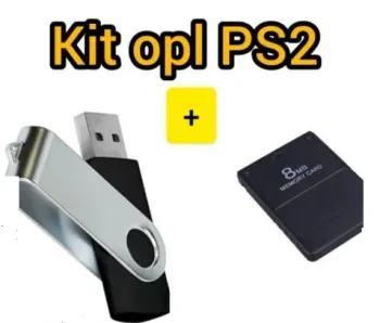 Pen drive + opl + jogos