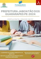 Apostila Prefeitura Jaboatão dos Guararapes PE Educador Físico 2024