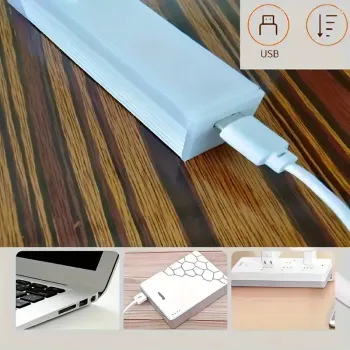 Luz LED Com Sensor De Movimento Para Armário, Luz De Armário Sem Fio Ultrafina - Foto 2