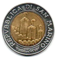 San Marino - 1993 - 500 Lire - Comemorativa (Advenat Regnum Viri) - Foto 2