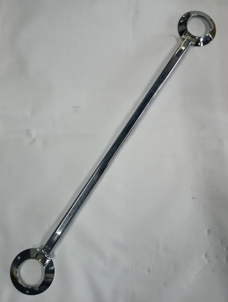 Barra Anti-Torção Superior Gol 85/94 Reta Transversal Cromada Imagem