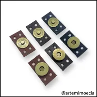 BOTÃO IMANTADO NO COURO - MINI - Foto 4