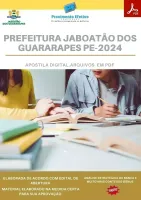 Apostila Pref. Jaboatão dos Guararapes PE Médico Clínico Geral 2024