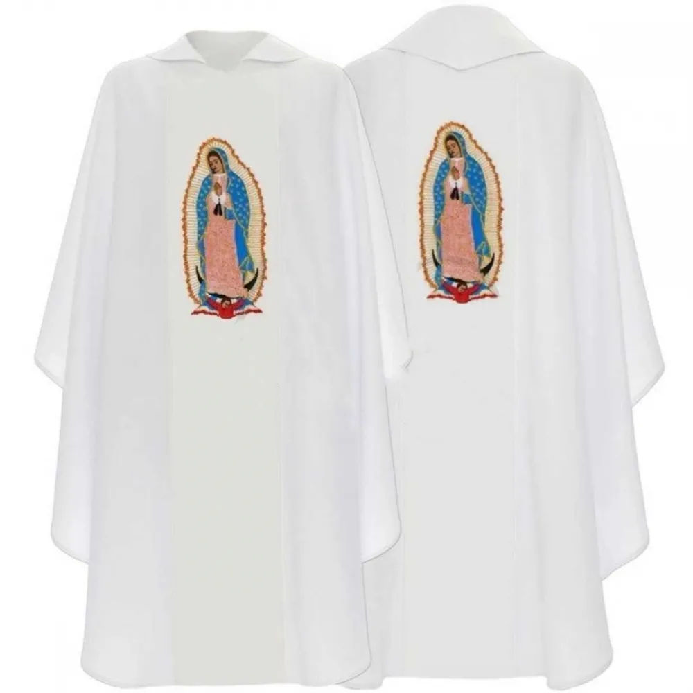 Casula Com Bordado Nossa Senhora Guadalupe 3