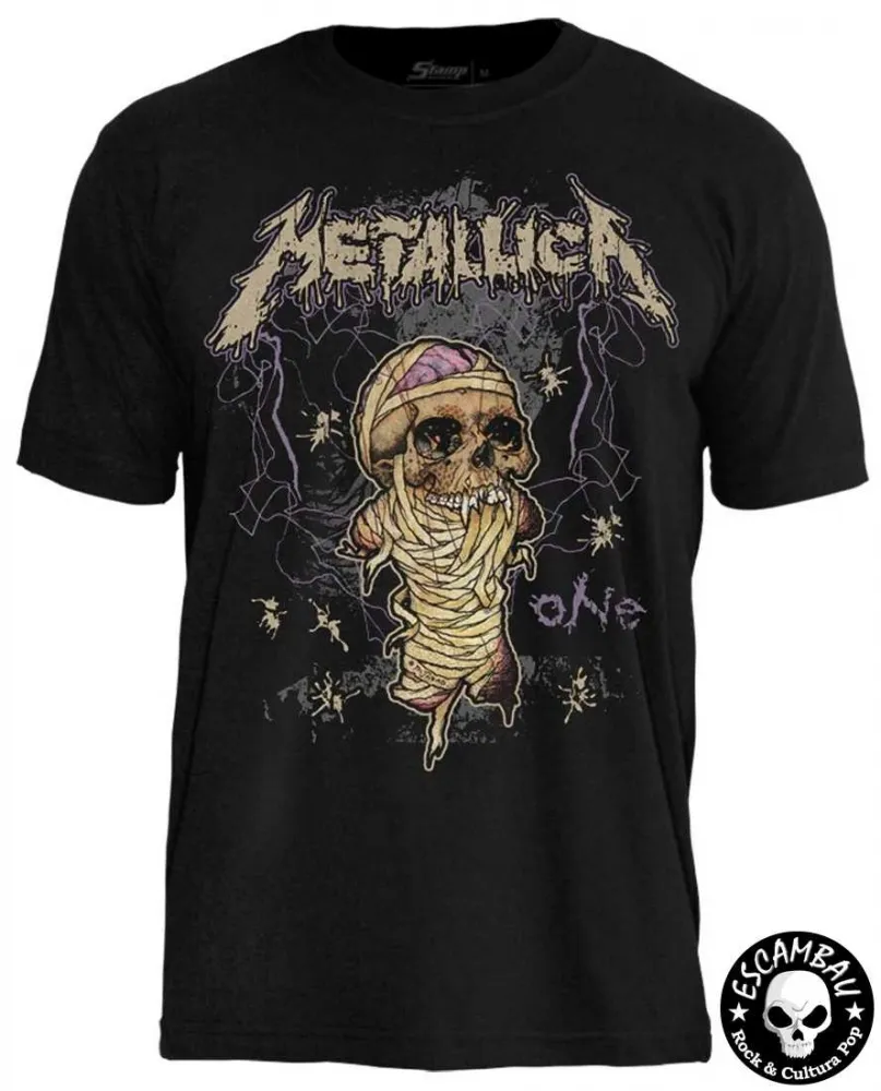 CAMISETA PLUS SIZE METALLICA ONE