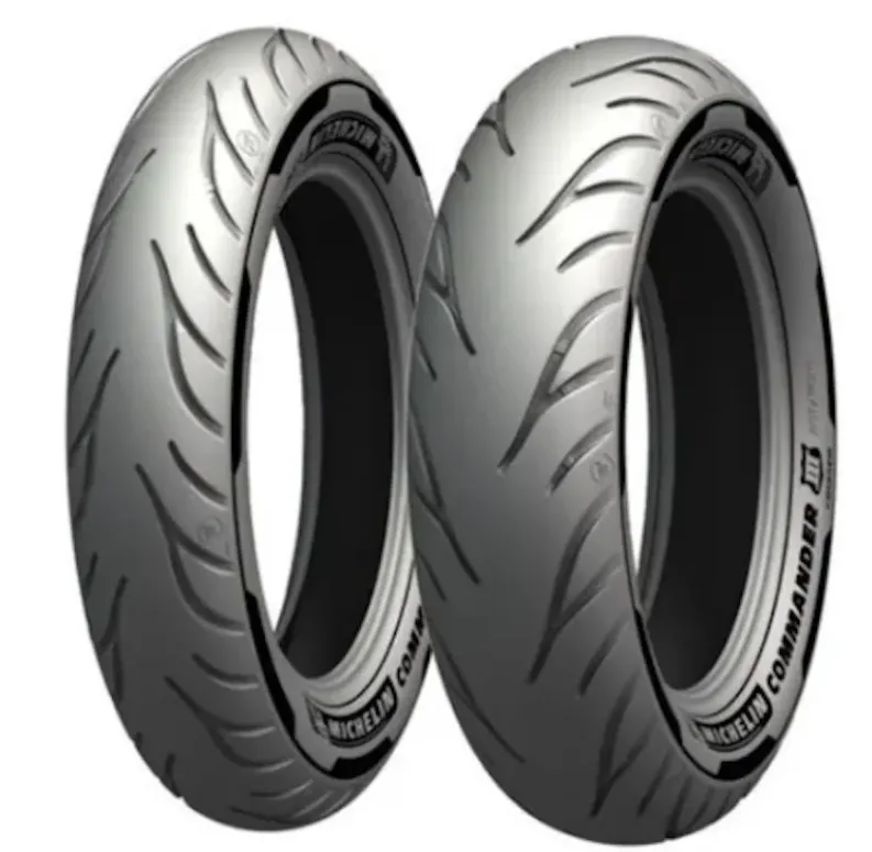 PNEUS MICHELIN COMMANDER 3 SPORTSTER 883 - 100/90-19 (Diant) e 150/80-16 (Tras)