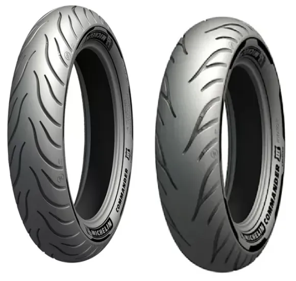 PNEUS MICHELIN COMMANDER 3  DYNA SWITCHBACK - 130/70-18 (Diant) e 160/70-17 (Tras)