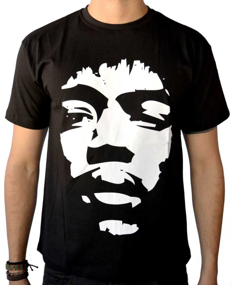 CAMISETA PLUS SIZE JIMI HENDRIX  ROSTO