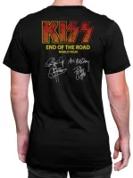 CAMISETA PLUS SIZE KISS END OF THE ROAD TOUR  - Foto 2
