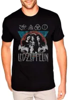 CAMISETA PLUS SIZE LED ZEPPELIN VINTAGE