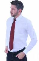 Uniforme Social  Kit 100 Peças Uniforme Social  Microfibra escolha sua cor  Bordamos a sua logo Marca   - Foto 4