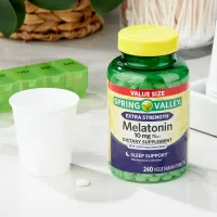 Melatonina Spring Valley Extra Stength10mg c/240 unid Original Importado dos EUA + frete gratis - Foto 2