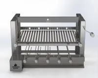 Grill Elevatório Gourmet c/ Motor 5 Espetos - Foto 2