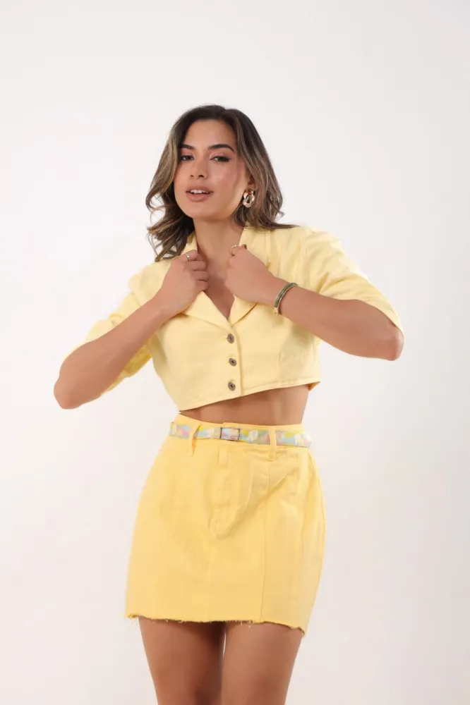 Jaqueta Yellow Slim - REF: 2392