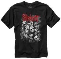 CAMISETA PLUS SIZE SLIPKNOT MASKS