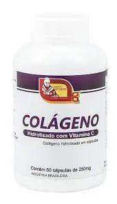 Colágeno Hidrolisado Com Vitamina C - 60 Cápsulas Devakan