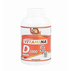 Vitamina D3 2000 UI - 60 Cápsulas Mosteiro Devakan