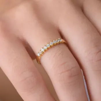 Anel aparador de ouro 18K - MA190-750 - Foto 2