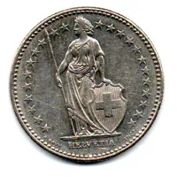 Suíça - 1989 - 2 Francs - Foto 2