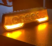 MINI BARRA DE LED 15CM X4 SERIES LED PRO C/DRL 15W SPOT - Foto 2