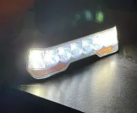 MINI BARRA DE LED 15CM X4 SERIES LED PRO C/DRL 15W SPOT - Foto 3