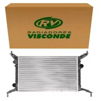 Radiador de Água Chevrolet Celta 1.0 1.4 2006 2007 2008 2009 2010 2011 Sem Ar