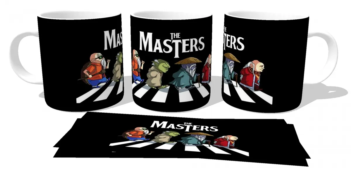 Caneca copo Plástico ou Cerâmica The Masters os mestres