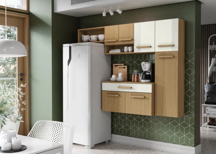Cozinha Compacta Rubi Com Balcão Imagem