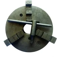 Placa 3 castanha 300 mm com flanges