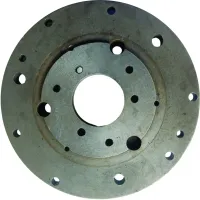 Placa 3 castanha 300 mm com flanges - Foto 5