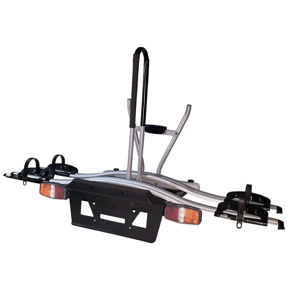 Suporte de Bicicletas para Engate de Reboque Removível Off Imagem