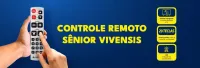 Controle remoto senior para Receptor de parabólica Vivensis - Foto 2