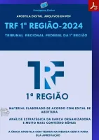 Apostila TRF 1 Região 2024 Técnico Judiciário Enfermagem