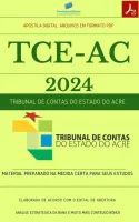 Apostila do TCE AC 2024 Engenharia Civil Auditor de Controle Externo