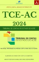 Apostila do TCE AC 2024 Instrutivo Técnico de Controle Externo