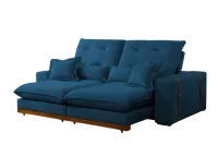 Sofá Retrátil e Reclinável Dalia New 2,90 m Veludo – D’VITRINE ESTOFADOS TT - Foto 2