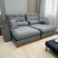 Sofá Retrátil e Reclinável Dalia New 2,90 m Veludo – D’VITRINE ESTOFADOS TT - Foto 3