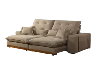 Sofá Retrátil e Reclinável Dalia New 2,90 m Veludo – D’VITRINE ESTOFADOS TT - Foto 6