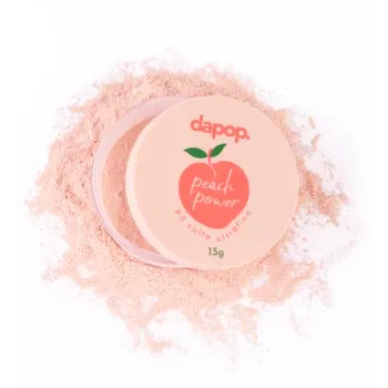 Pó Solto Ultrafino Peach Power Pêssego - Dapop