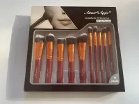 Kit de Pincéis 10 Peças Qualidade Profissional Amor Anjo
