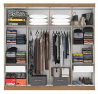 Roupeiro Petrópolis 8 Portas 2 Gavetas 2,08 - Foto 3