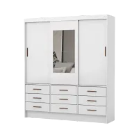 Guarda-Roupa 3 Portas Sevilha 1,62 - Foto 2