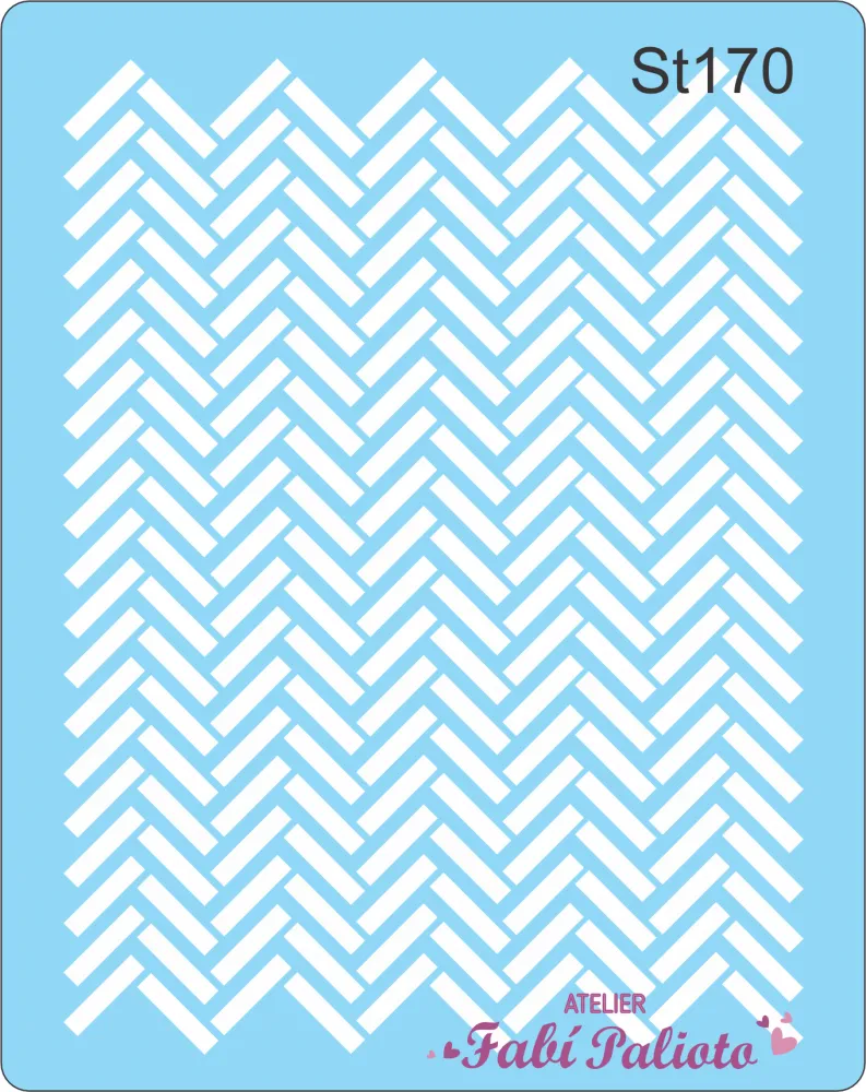 ST170  Stencil  Sobe e Desce Imagem