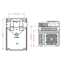Inversor De Frequência Weg Trifásico Cfw500 10cv 380v 16a - Foto 7