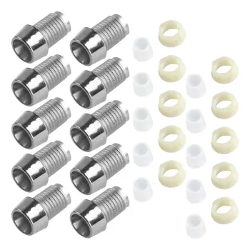 SUPORTE PARA LED 3MM CROMADO