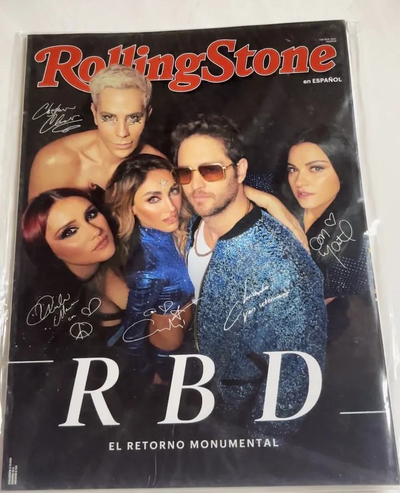 Revista Rolling Stone - RBD - Importada e Lacrada