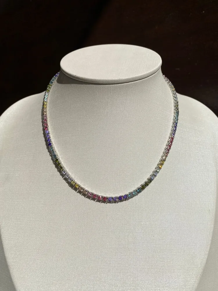 Colar Riviera Rainbow 